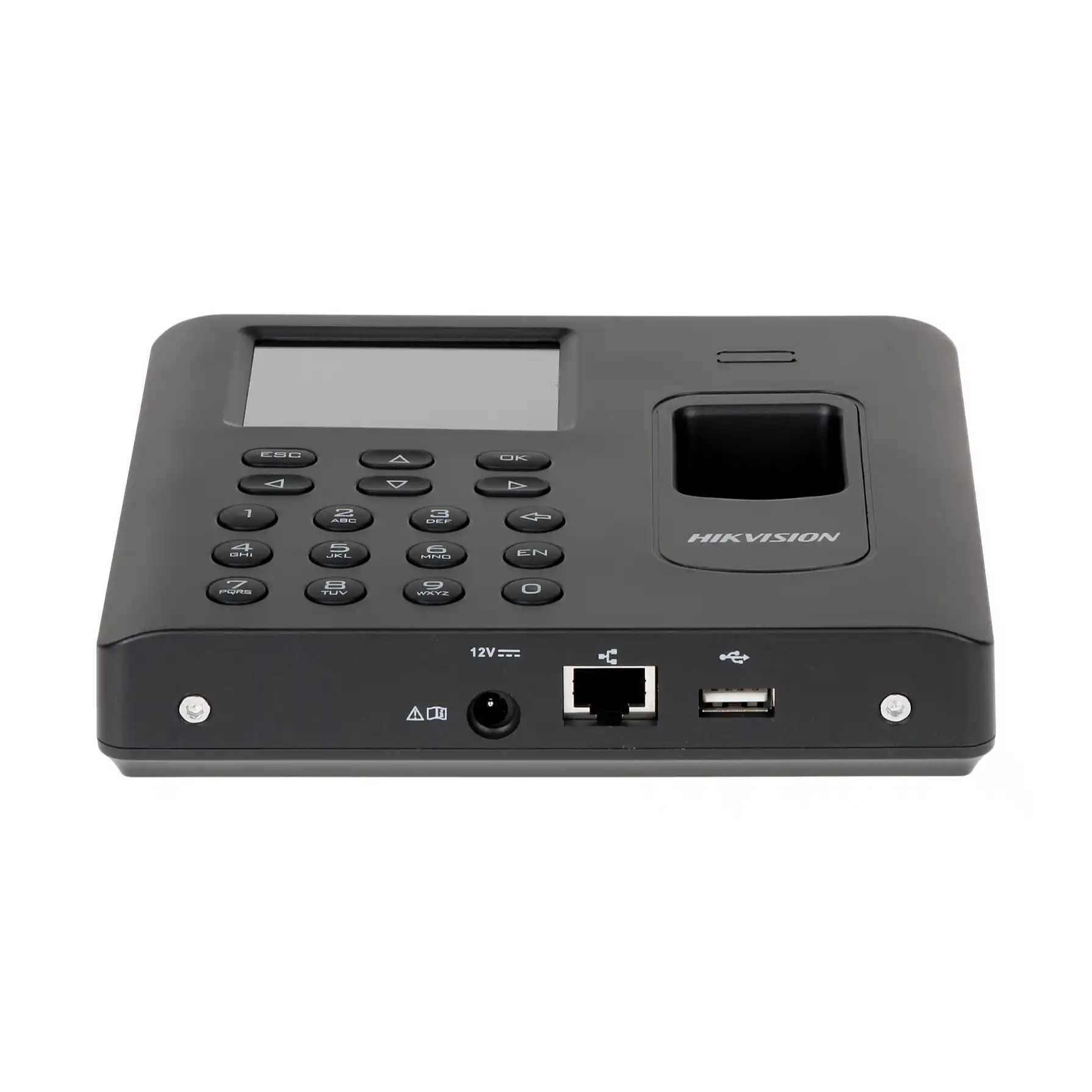 Hikvision - DS-K1A802MF-B Parmak İzi ve Kart Okuyucu (Keypadli) (İç Ortam)