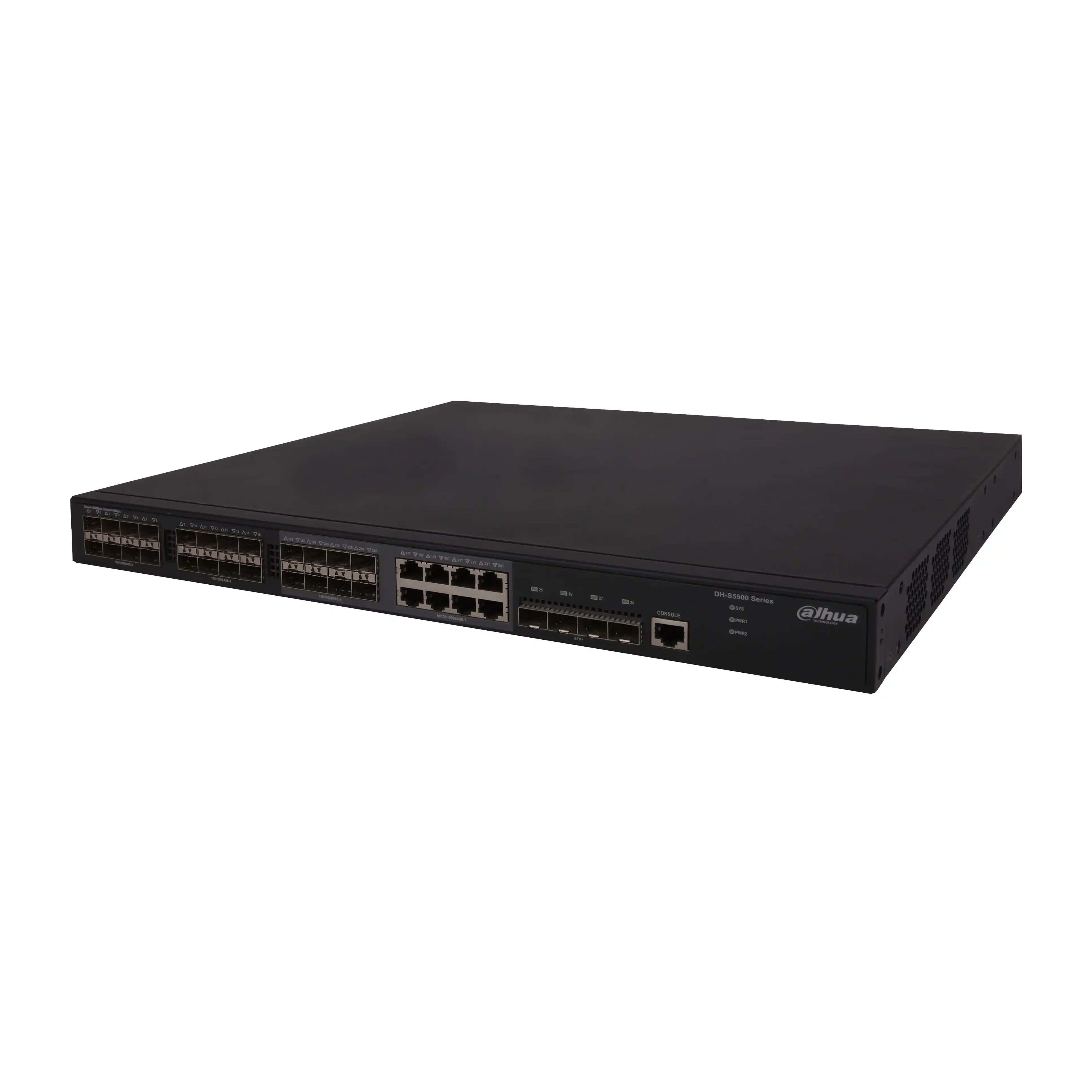 S5500-24GF4XF 24 Port Yüksek Performanslı Switch (16GE SFP + 8 Kombo Port + 4 10GE SFP)