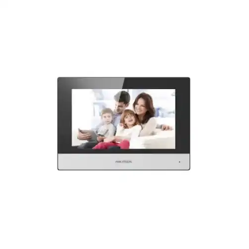 Hikvision - DS-KH6320-WTE2 Two-wire version: 7“ Touch-Screen Indoor Station