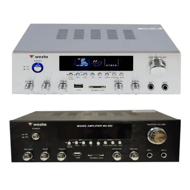 WA-602 S / WA-602 B  Dijital Stereo Amfi