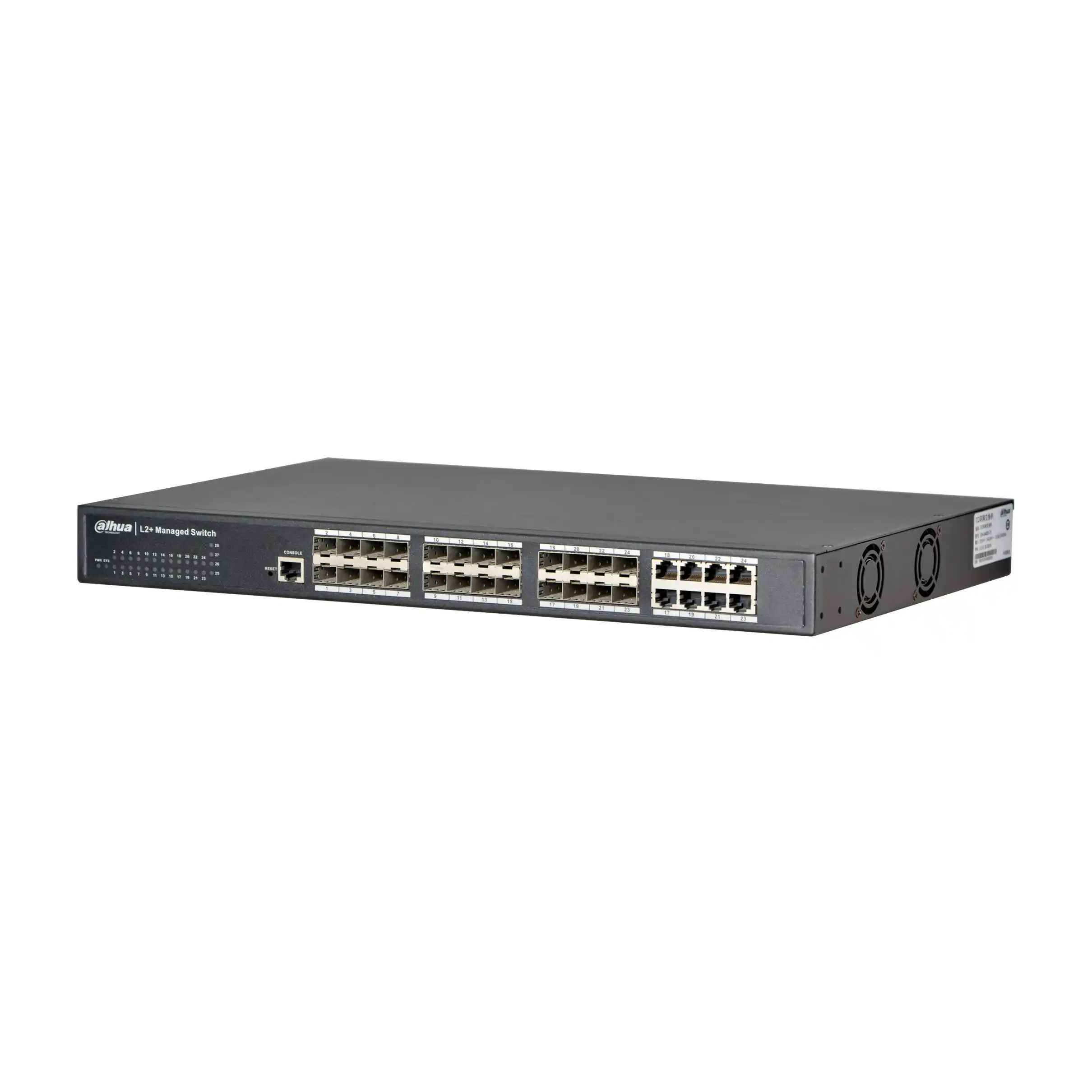 PFS5924-24X 16 Port L2+ Yönetilebilir Switch (16GE SFP + 8GE Kombo + 1 Konsol)