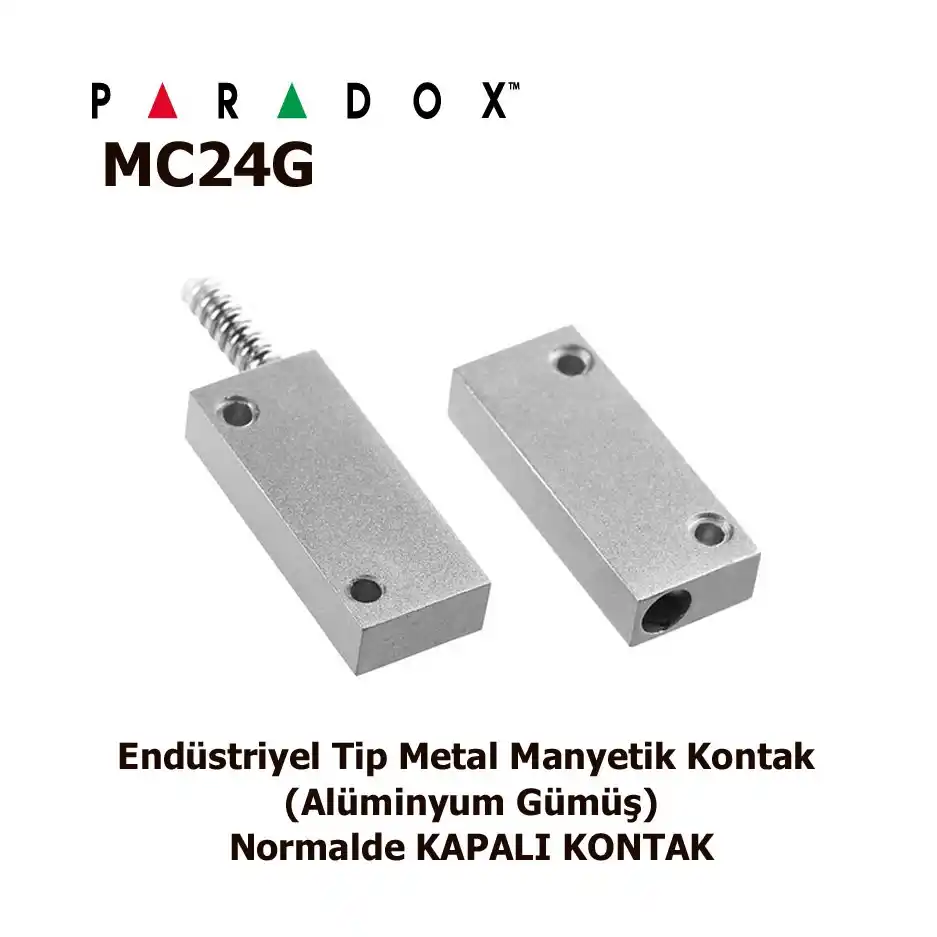 MC24G Metal Endüstriyel tipi manyetik kontak 