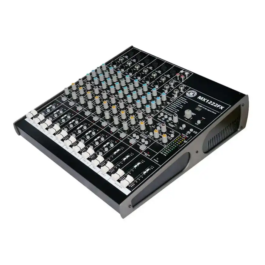 MX1222FX + TAC-MP3 T  10 Kanal Efektli/MP3 Çalar Deck Mixer 