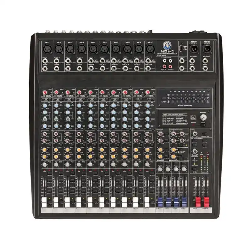 MX1642/EQ+DSP  16 Kanal DSP+EQ Deck Mixer