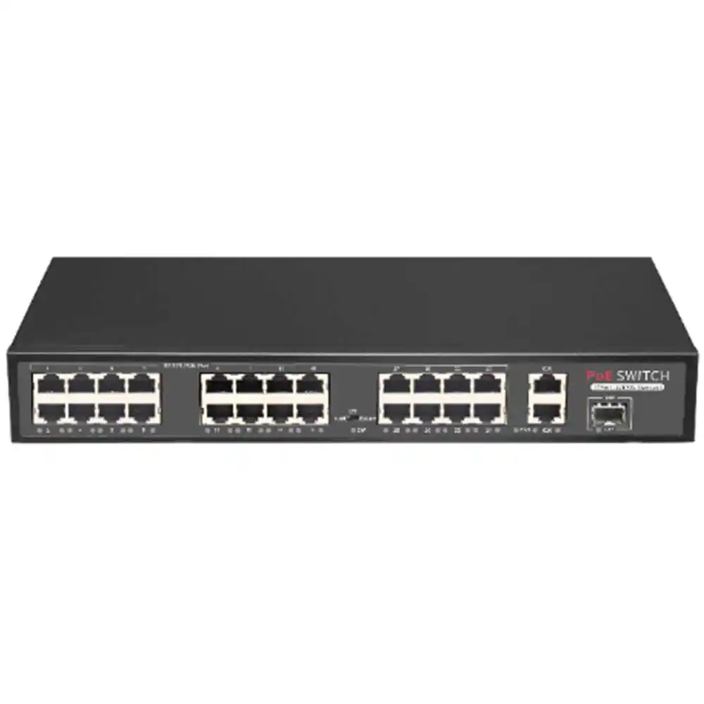 ODS-24P2U1S-300 27 ports PoE Switches ,24*10/100M POE port,  with 2 Uplink Gigabit Ethernet port   + 1 Uplink Gigabit SFP port