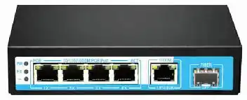 ODS-4P1U1S 10/100/1000M 4 ports PoE Switches,with 1 Uplink 10/100/1000M Ethernet ports +1 Uplink SFP port