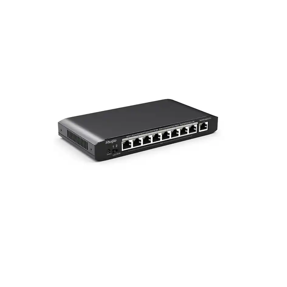 RG-ES109G-LP-L 9-Port Gigabit Yönetilemez Switch 